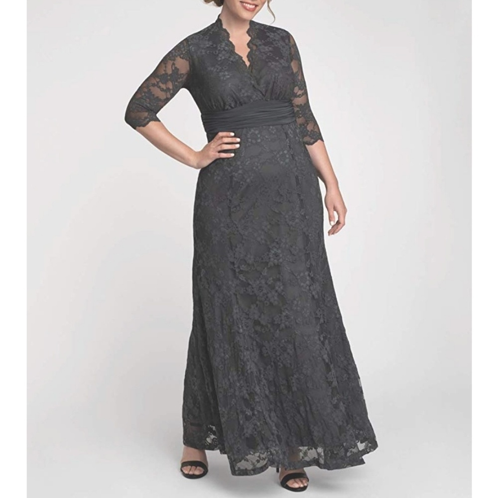 Kiyonna Lace Evening Gown